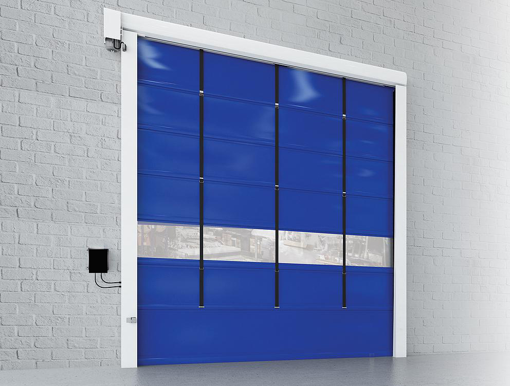 puerta automatica de lona