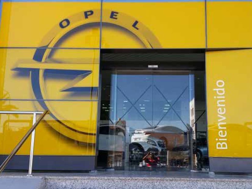puerta automatica opel